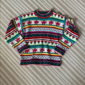 Vintage vibrant sweater